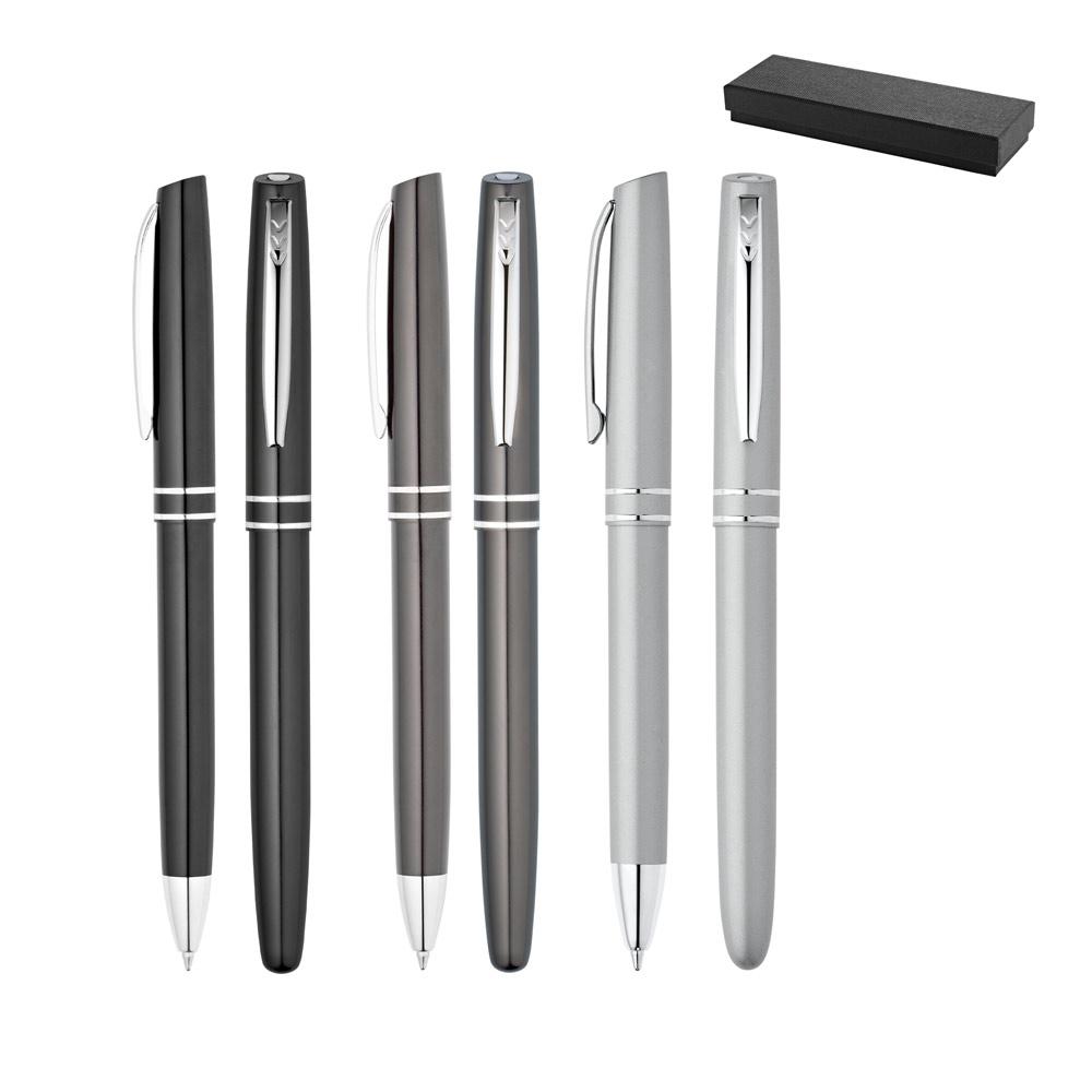 HALEY. Conjunto de roller e esferográfica