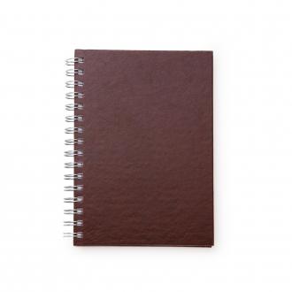 Caderno Pequeno de Couro Sintético