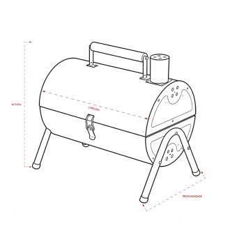 Churrasqueira Portatil